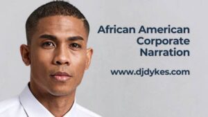 Black American Corporate Narration for broadcast & non-broadcast