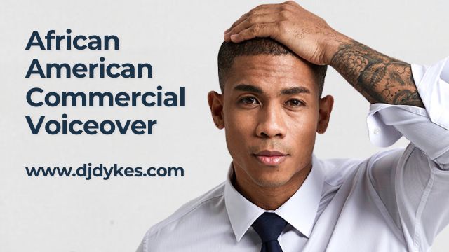 Black American Commercial Voiceover for TV, radio, OTT/CTV, pre-roll ads.