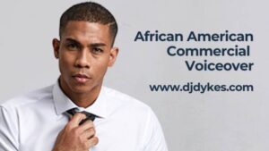 Black American Commercial Voiceover actor for TV, radio, OTT/CTV, pre-roll ads